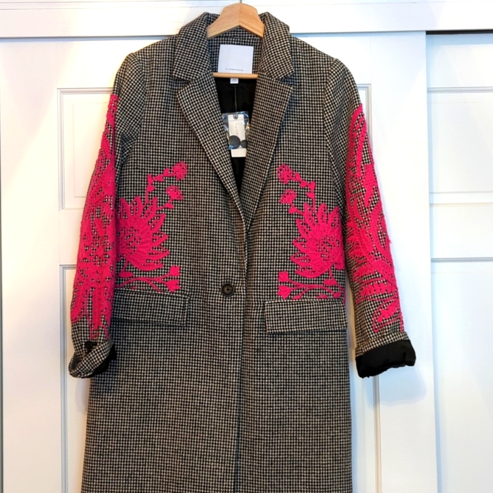 Anthropologie long line blazer